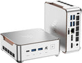 KAMRUI Pinova P2 Mini PC, AMD Ryzen 4300U(Beats 3500U/3200U/N150,Up to 3.7 GHz) Mini Computers, 16GB RAM 512GB SSD Mini Desktop Computers, Triple 4K Display/HDMI+DP+Type-C/WiFi/BT for Home/Business