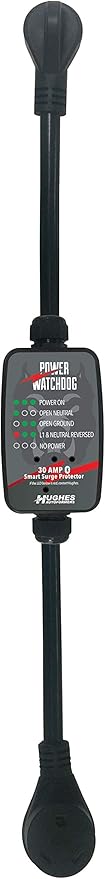 Power Watchdog PWD30, Bluetooth Surge Protector, 30 Amp, Portable, 14 Inch