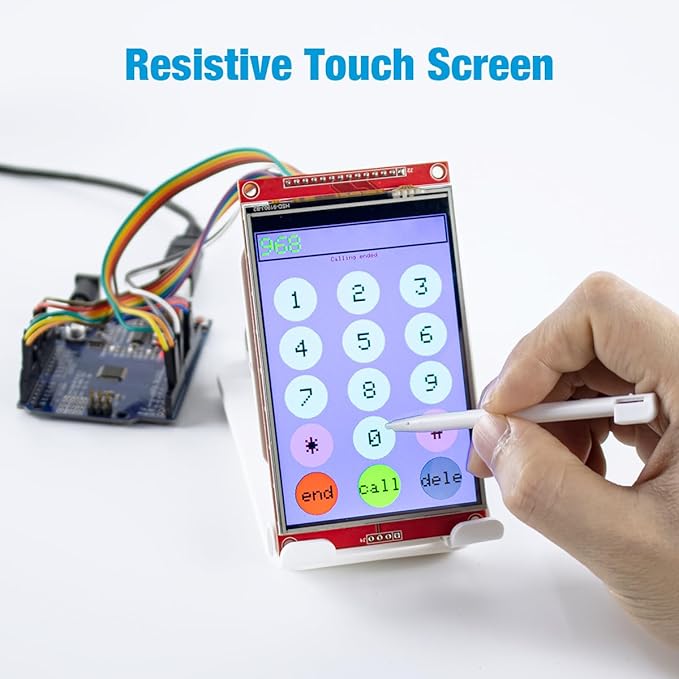 Hosyond 4.0 Inches 480x320 TFT Touch Screen LCD Display Module SPI ST7796S Driver for Arduino R3/Mega2560
