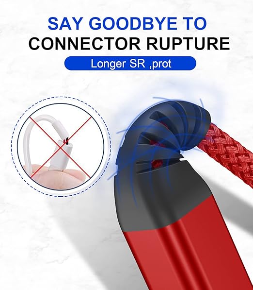 sweguard Printer Cable 10ft, USB 2.0 USB-A to USB-B Cord, High Speed Nylon Braided Scanner Printer Cord for HP Canon Dell Epson Brother Lexmark Xerox Samsung Piano DAC & More - Red