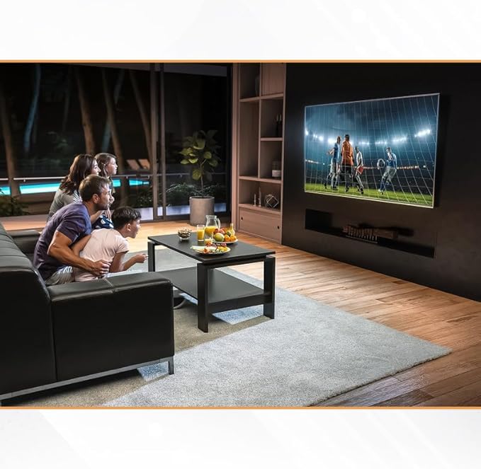 Ultra Slim Flush TV Wall Mount Bracket for Samsung S95F Series OLED 4K Smart QN55S95FAFXZA 55Inch - 1.2" Low Profile, Industrial Grade 165lbs, Easy Installation