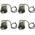 irhapsody 2-pin 12vdc LED Flasher Relays with Ground Wire, Pack of 4