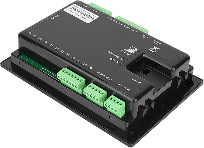 Generator Electronic Controller Module Control Panel with 132 x 64 Pixel LCD Display Compatible with DSE5110, Features Maintenance Cycle Reminders and Remote Network Monitoring