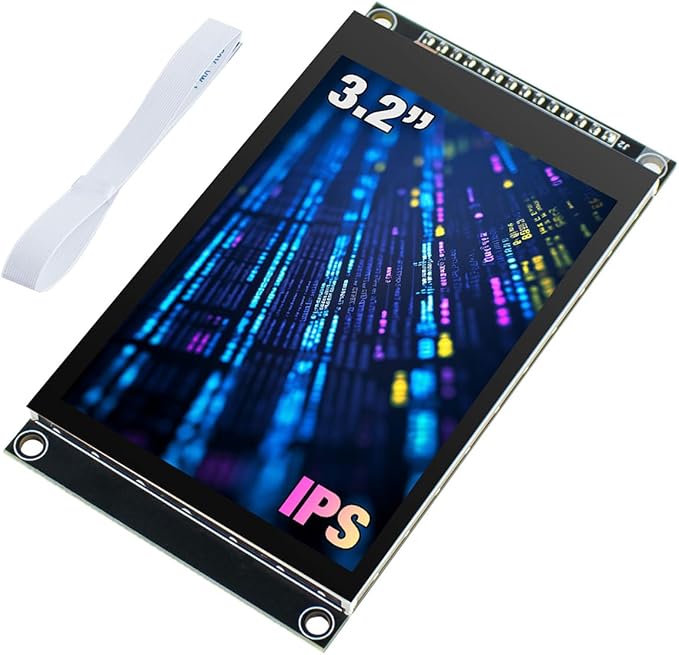 Hosyond 3.2 inch 240x320 IPS Capacitive Touch Screen LCD Module SPI Serial ILI9341V Driver for Arduino R3/Mega2560