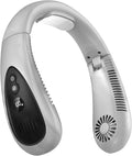 GAITIR Neck Air Conditioner, Portable Neck Fan with Cooling Plate 360°Cooling Airflow, 5000mah Rechargeable USB Fan Hands Free Bladeless Wearable Foldable Mini Fan for Men Women Home Office Outdoor