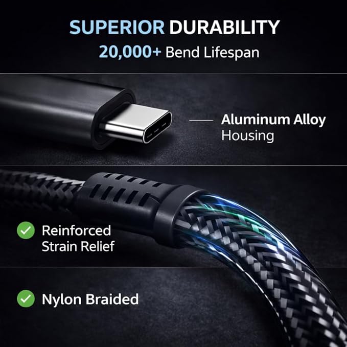 Mizi USB-C Headphone and Charging Adapter 3-in-1 – Type-C to 3.5mm Audio Jack + USB-C PD Charging + Type-C Audio Splitter, Compatible with iPhone, iPad, Samsung Galaxy, Pixel, and More – Black