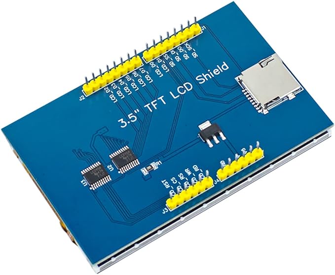 Hosyond 3.5 inch 480X320 TFT Touch Screen Module LCD Display Shield with SD Card Socket Compatible with Arduino R3 Mega2560