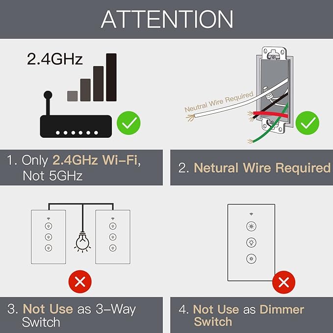 WiFi Smart Wall Touch Light Switch Glass Panel Wireless Remote Control by Mobile APP Anywhere Compatible with Alexa,Timing Function No Hub Required (Wall Switch 3 Gang)