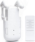 Tripvyantic Automatic Curtain Opener Smart Electric: Remote Control Motorized Curtain Robot for Bedroom Living Room Window - No WiFi Needed - 20KG Load/ 6-Month Battery for Home/Office/Nursery