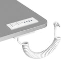 Recessed Power Strip USB C 65W Fast Charging Station,in Drawer Outlet,Furniture Flush Mount for Desktop,Workspace Essential Desk Outlet (White, 10FT)