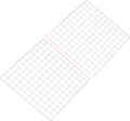 PATIKIL 24"x24" Wire Grid Panel, 2 Pack Board Photo Pictures Memo Display Grid Panels Hanging Organizer Wall Decorative Panel for Home Office Wedding, Pink