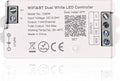 TUNICHX LED CCT Strip Color Temperature LED Strip Dual White 2700K-6500K 2.4 GHz WiFi Group Controller Alexa Google Home Compatible with WR02RF LM007 B2 FUT007 Mi-Boxer/Mi-Light CCT Remote