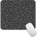 Armanza Square Mouse Pad Black Leopard,Personalized Premium-Textured Custom Mouse Mat Design,Washable Mousepad Cloth,Non-Slip Rubber Base Computer Mouse Pads for Wireless Mouse