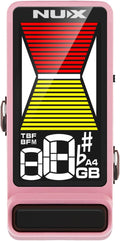 NUX NTU-3 MKII Pedal Tuner Flow Tune for Chromatic, Guitar, Bass, Large LCD Display,TB/BB Monitor Modes, Fits Any Board, Display Modes,Strobo Mode, Arrow Mode 1, Arrow Mode 2