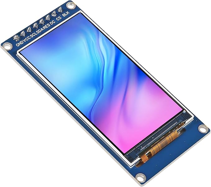 XIITIA 2pcs 1.9" SPI TFT LCD Display Module 170x320 RGB LCD Screen 3.3V ST7789 Drive SPI Interface 8pin Full Color for Arduino DIY