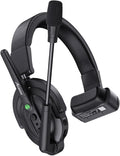 Accsoon Como MIC02-H Wireless Headset Intercom System Host Headset Full Duplex 1312ft Team Communication Group Talk, Links up to 9-Person, 10+Hour Battery Life(Only Host Headset)
