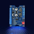 Sound Playback Module, 80W Low Lever Trigger 8MB DC 9-24V CH358D Voice Board, Support USB Download, MP3 Hardware Decoding,10-Way Button One-to-One, 8 Combined Playback Chips for Industry Broadcast.