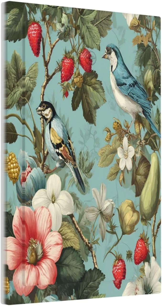 Bvtewkhz William Morris Flower No Device Single Blank Wall Plate Cover Decorative Light Switch Covers Electrical Faceplate Switch Plates for Bathroom Kitchen Home