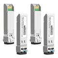 OPSTRAN 10GBASE-LR SFP+ Optical Transceiver Module Compatible with HPE Aruba J9151D J9151E JL749A J9151ECM /ProCurve J9151A 10G SFP+ LR 1310nm 10km DDM Duplex LC SMF 4 Pack