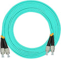 Jeirdus 2Meters 6ft Duplex 50/125 10G OM3 Multi-Mode Fiber Optic Cable Jumper - FC to FC Optical Patch Cord
