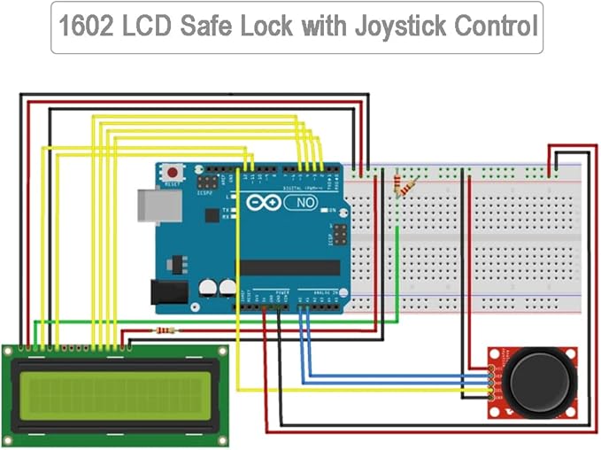DIYmalls 1602 LCD Display Module DC 5V 16x2 White Character Blue Backlight 1602A 16 Pin Parallel Interface AIP31066 Controller for Arduino ESP32 Development Board (Pack of 2), no IIC