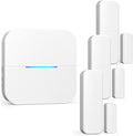 AIDA Door Alarms When Opened Wireless Ring Chime Sensor Alarm for Business/Home/Kids - 600ft Range, 58 Ringtones, 5 Volume Levels, Open Alert, Easy Install (1 Receiver + 3 Sensor)