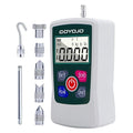 GOYOJO Digital Force Gauge High-Precision Push-Pull Meter for Tension & Compression Testing Units (N, kg, lb, oz) Real-Time/Peak/First Peak Modes Ideal for Quality Control & Material Testing (2N)