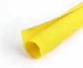 HOLED 5/16 inch Split Braided Cable Management Sleeve for USB Cable Power Cord Audio Video Cable, Wire Loom Cord Protector from Cat Dog Chewing (Yellow, 10FT)