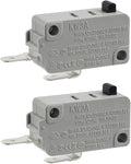 BOJACK Microwave Oven Door Switch KW3A 16A 125/250 V Door Interloc (Pack of 2 pcs Normally Open Switchs)