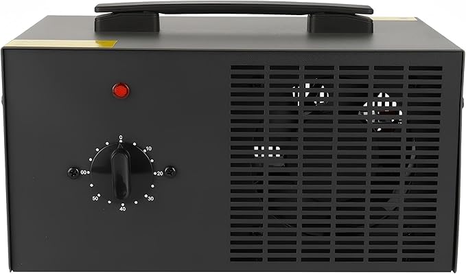 Industrial Ozone Machine 16000mg/h High Output Air Cleaner, Removes Odors, for Smoke, 60-Min Timer for Large Spaces, Ideal for Commercial & Home Use