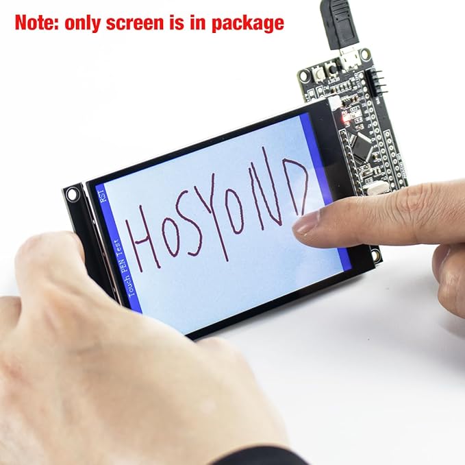 Hosyond 4.0 Inch 320x480 TN Capacitive Touch Screen LCD Display Module SPI Serial ST7796S Driver for Arduino R3/Mega2560/ESP32