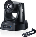 TONGVEO 4K NDI PTZ Camera AI Auto-Tracking 20X Optical Zoom HDMI IP Live Streaming SDI USB3.0 PoE LAN Supports for Church Worship Event Video Conference YouTube OBS vMix Zoom Teams and More
