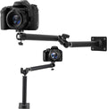 Mippko Articulating Wall Mount Camera Arm with 1/4 inch-20 Threaded Compatible with Digital/Security/Webcam/CCTV POV Camcorder/Video Light/Small Cameras,Adjustable Aluminium Alloy Arm