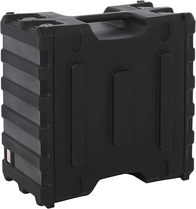 Gator Cases Pro Series 6U Rack Case with Standard 19" Depth, Roto Molded Made in USA (G-PRO-6U-19)