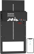 GRUBSFARM Automatic Chicken Coop Door - Programmable with App Timer, Solar/Battery/Grid Powered, Multi Anti-Pinch - Resistance Detection & Motion Sensor, Plug & Play Electric Door, Weatherproof