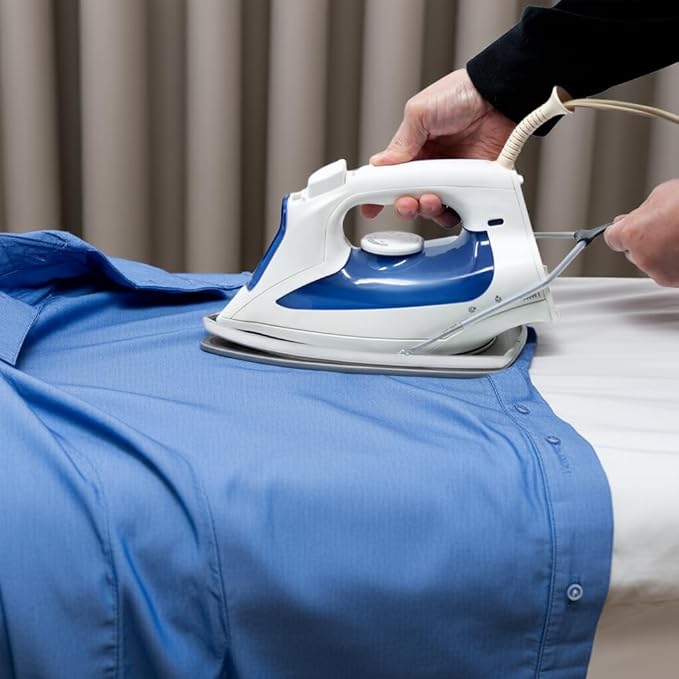 Newhouse Specialty No-Shine Miracle Iron Plate, Clothes Protector When Ironing - Prevents Burn, Sticking