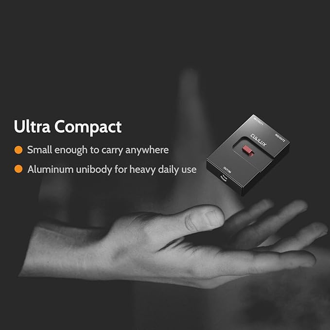 Cubilux 3.5mm Audio Selector, Bidirectional 2-In-1-Out or 1-In-2-Out 1/8-in TRS Headphone Switcher, Ultra-Compact Aluminum Case Passive Toggle A/B AUX Switch Box for PC