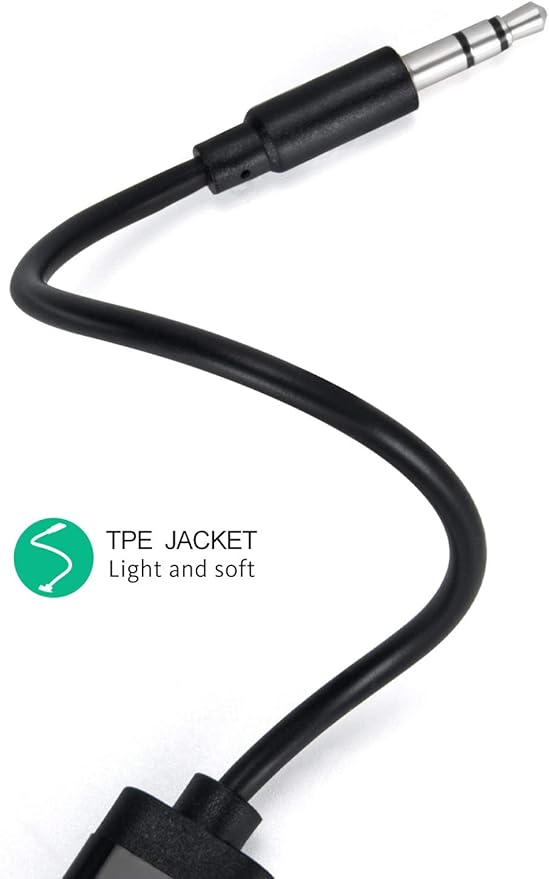 3.5mm Headphone Splitter Cable,ONXE 1/8 Inch AUX Stereo Jack Audio Splitter 1 Male to 2 3 4 Female Adapter Cable for Mp3 Player Mobile Phone Laptop, PC Headphone Speakers(Black)
