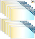 Sunco 12 Pack 2x4 LED Flat Panel Light Drop Ceiling Office Fixture, 7700 LM, Selectable Features, 40W/50W/60W, 4000K/5000K/6000K, Dimmable (0-10V), Dustproof ETL.