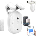 Smart Automatic Curtain Opener - Remote Controled by App/Timer/Voice,Upgraded High-Performance Motor, Automatic Light Sensor, Add Gateways, For Google Alexa, No Remote (Only for Roman Rod)
