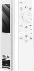 for Samsung tv Remote Solar Voice Replacement for Samsung Frame TV Remote BN59-01391A Compatible with Samsung Remote Control for Samsung Smart TVs Crystal QLED HD 4K 8K, White