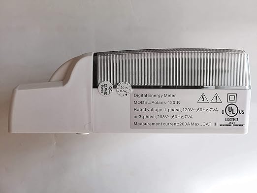 DAE P204-100 KIT UL kWh Smart Submeter, 3 Phase, 100A, 120/208v, 3 Split Core CTs