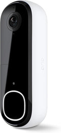 Arlo Video Doorbell 2K (2nd Gen, Latest Release), Wireless or Wired Option, 2-Way Audio, Night Vision, Head to Toe Video View, Package Detection, Person & Vehicle Recognition, 1-Month Secure Plan