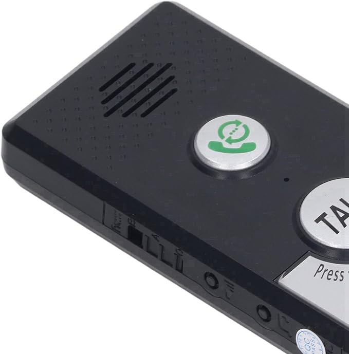 Brrnoo 2 Way Voice Intercom Home Intercom System Wireless Super Long Range Intercomunicador Intercom Doorbell System Unit for Home Hospital Office