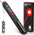 NinjajoyOX Presentation Clicker, Wireless Presenter Clicker with AAA Battery for PowerPoint Slide with Hyperlink & Volume Control, Presentation Remote for Mac/Computer/Laptop, Google Slide/PPT/Keynote