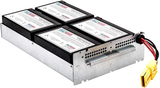 UPSBatteryCenter Compatible Replacement Battery Pack for APC Smart-UPS 1500VA RM 2U SMT1500RM2U