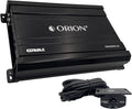 Orion Cobalt CBA2000.1D Monoblock 1-Channel Class D Amplifier for Car Subwoofer, 2000W MAX, 1/2/4 Ohm Stable, Adjustable Low Pass with Bass Boost, MOSFET Power Supply, Bass Knob Included