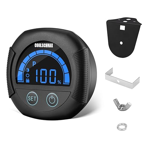 COOLSCHMAX 12V 24V 48V 60V 84V Battery Voltmeter Ultra Bright Sunlight Readable Display, IP67 Waterproof, Voltage Alarm Buzzer Offline Memory for Lithium, LiFePO4, Lead-Acid Batteries