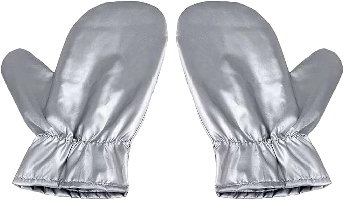 EVEME 1 Pair Garment Steamer Ironing Gloves Anti Steam Glove Heat Resistant Garment Steamer Mitt, Garment Steamer Accessories for Clothes (1 Pair Steamer Ironing Gloves)