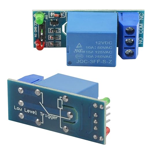 XINGYHENG 10PCS One Channel Relay Module 12V Low Level Trigger Expansion Plate Load Controlled Switch Module for Industrial Automation Process
